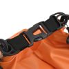 Dry Bag with Zipper Orange 7.9 gal PVC