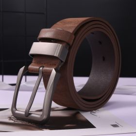 Men Fashion Plain Belt (With Hole Punch) (size: Full Length 120)